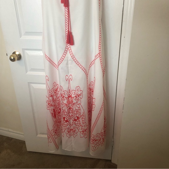 🔥🔥NEW Beautiful Godess dresses soft and flowing elegance. Sleeveless maxi - Picture 8 of 9